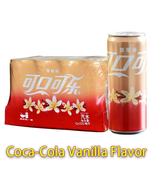 Coca-Cola Vanilla Carbonated Soft Drink (Can)