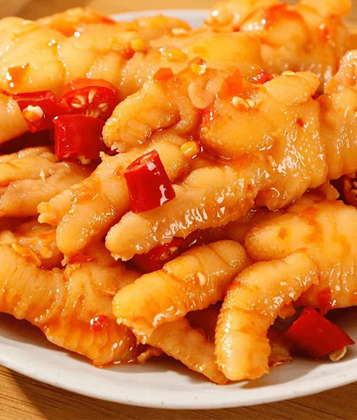 Chinese Snack Spicy Casual Snacks Spicy Boneless Chicken Feet