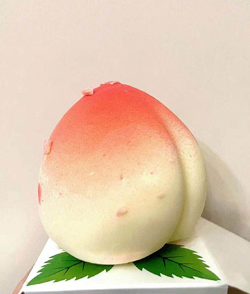 Chinese mango Lemong Peach Propitious mango Ice Cream