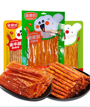 Chinese Spicy Food Exotic Snacks Spicy Gluten Spicy Strip Snacks Asian Snacks