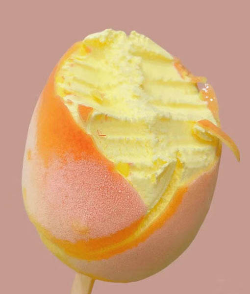 Ice Cream mango Flavor Lemon Peach Exotic Snakc Ice Cream