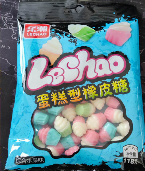 Wholesale fruit flavored cartoon shaped gummies, eyeball candy