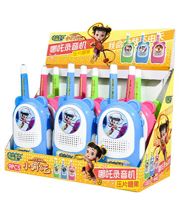 Nezha tape recorder candy toy