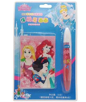 Edible syrup brush
