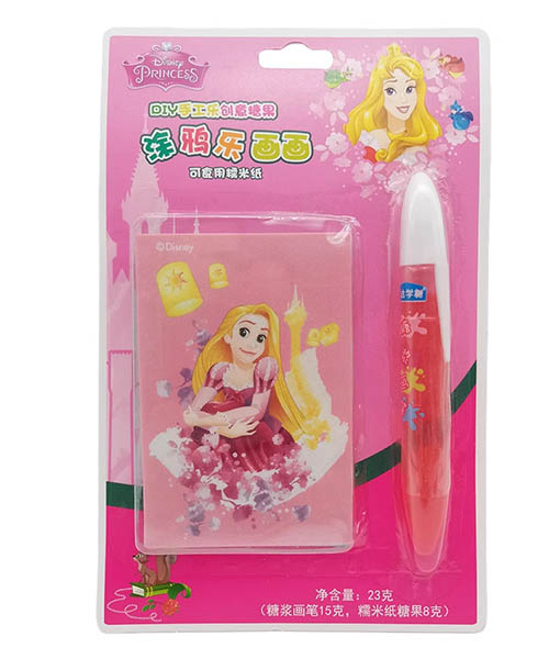 Edible syrup brush