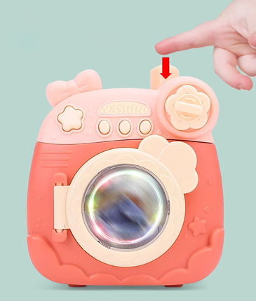 Washing machine candy toy