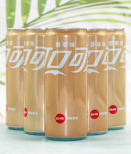 Coca-Cola Vanilla Carbonated Soft Drink (Can)