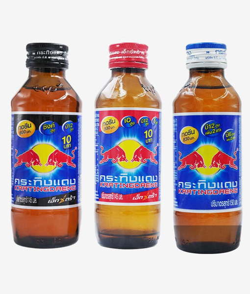 Thai Red Bull Vitamin Energy Drink