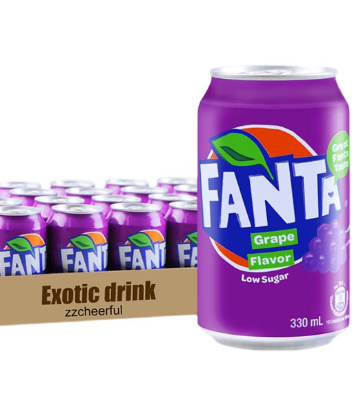 Fanta soda drink exotic snacks Carbonated beverage