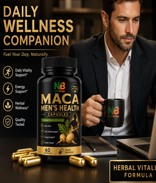 High Potency Libido Support Maca Men's Health Capsules