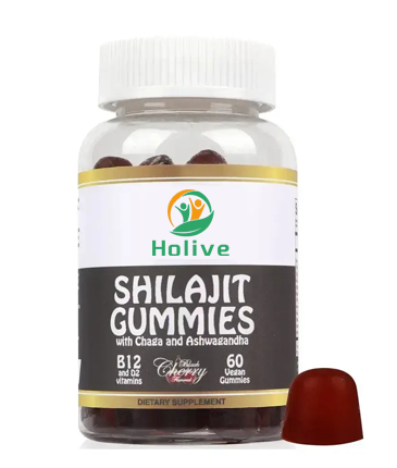 Ashwagandha Vitamins B12 d2 Shilajit Gummies 