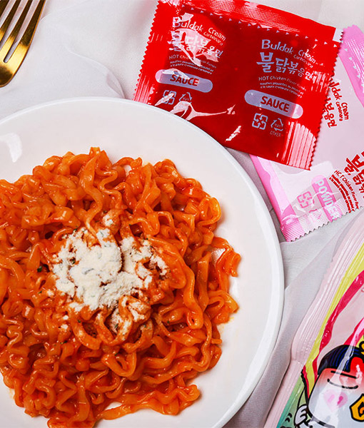 Korean Samyang Buldak Cream Carbonara Hot Chicken Flavor Ramen