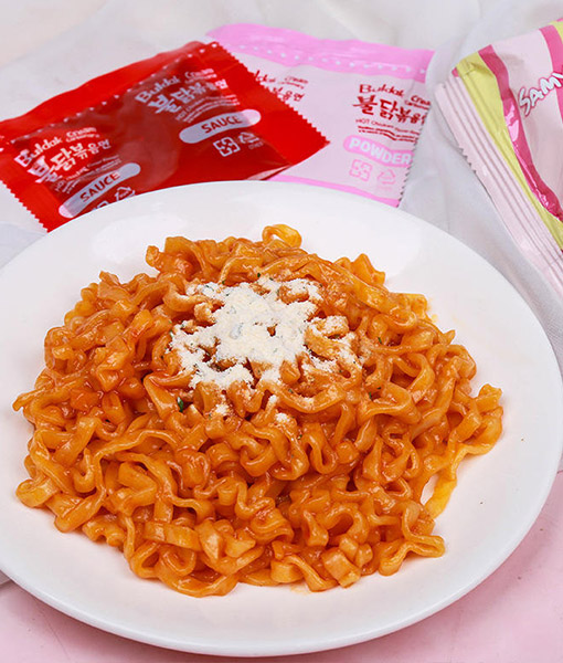 Korean Samyang Buldak Cream Carbonara Hot Chicken Flavor Ramen